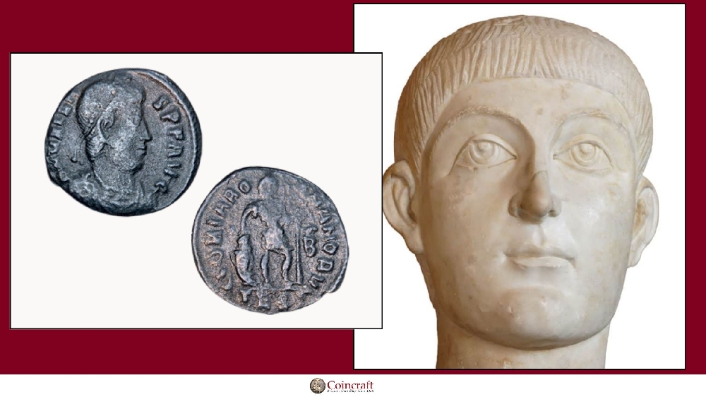 Roman Coin featuring Valens (328 - 378) - Coincraft